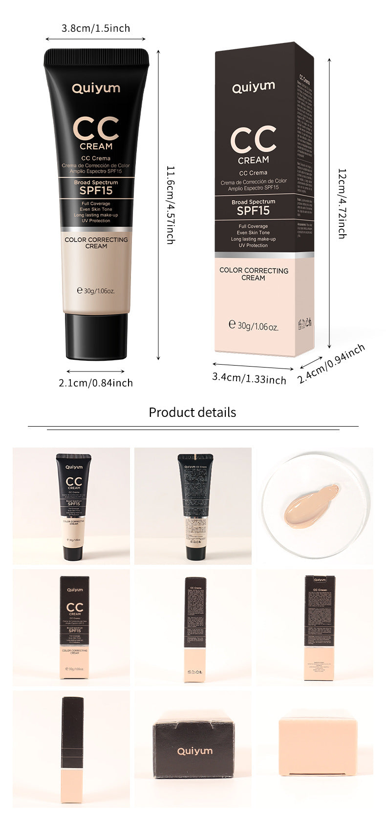 Quiyum Hydrating CC Cream 30ml