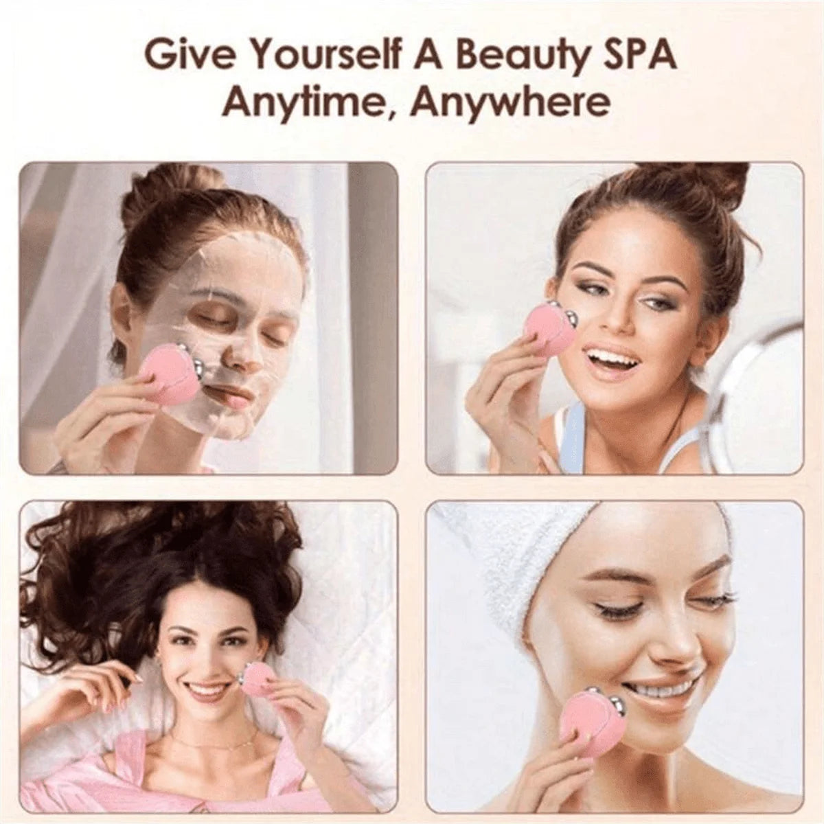 Micro Current Facial Device,To Soothe Your Skin and Microcurrent Facial Beauty Device -Achieve Instant Facial Beauty!
