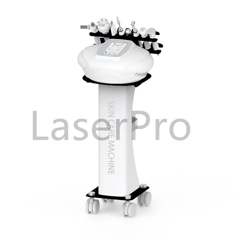 Newest Design High Frequency 8 in 1 Facial Skin Management Instrument Multi-Functional Beauty Equipment Skin Care Beauty Spa Use