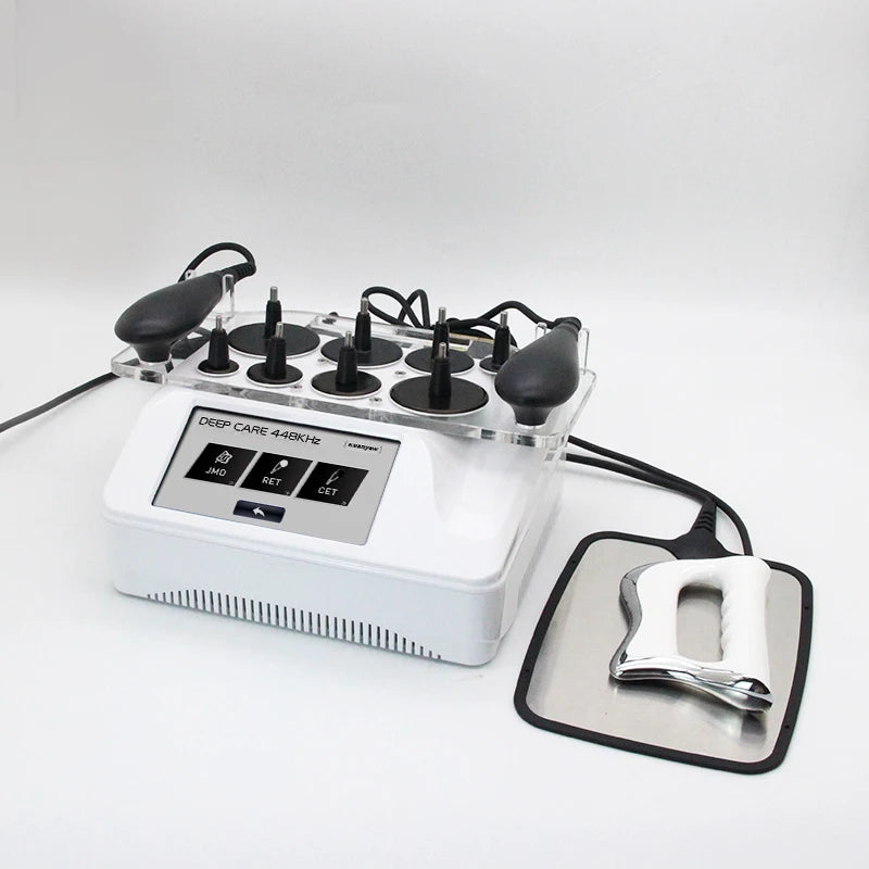 New Upgrade 448Khz Cet Ret Tecartherapy Body Shaping Fat Reduction Massage High Radiofrequency Diathermy Care Weight Loss Salon