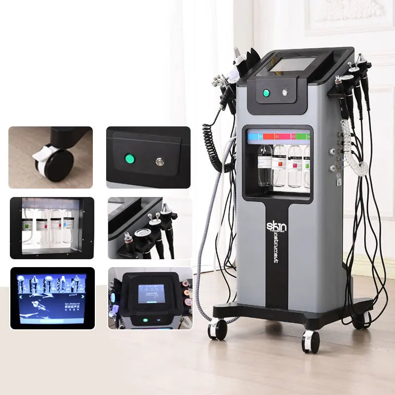 10 in 1 Hydra Aqua Facial Peeling Diomand Dermabrasion Facial Machine Skim Care