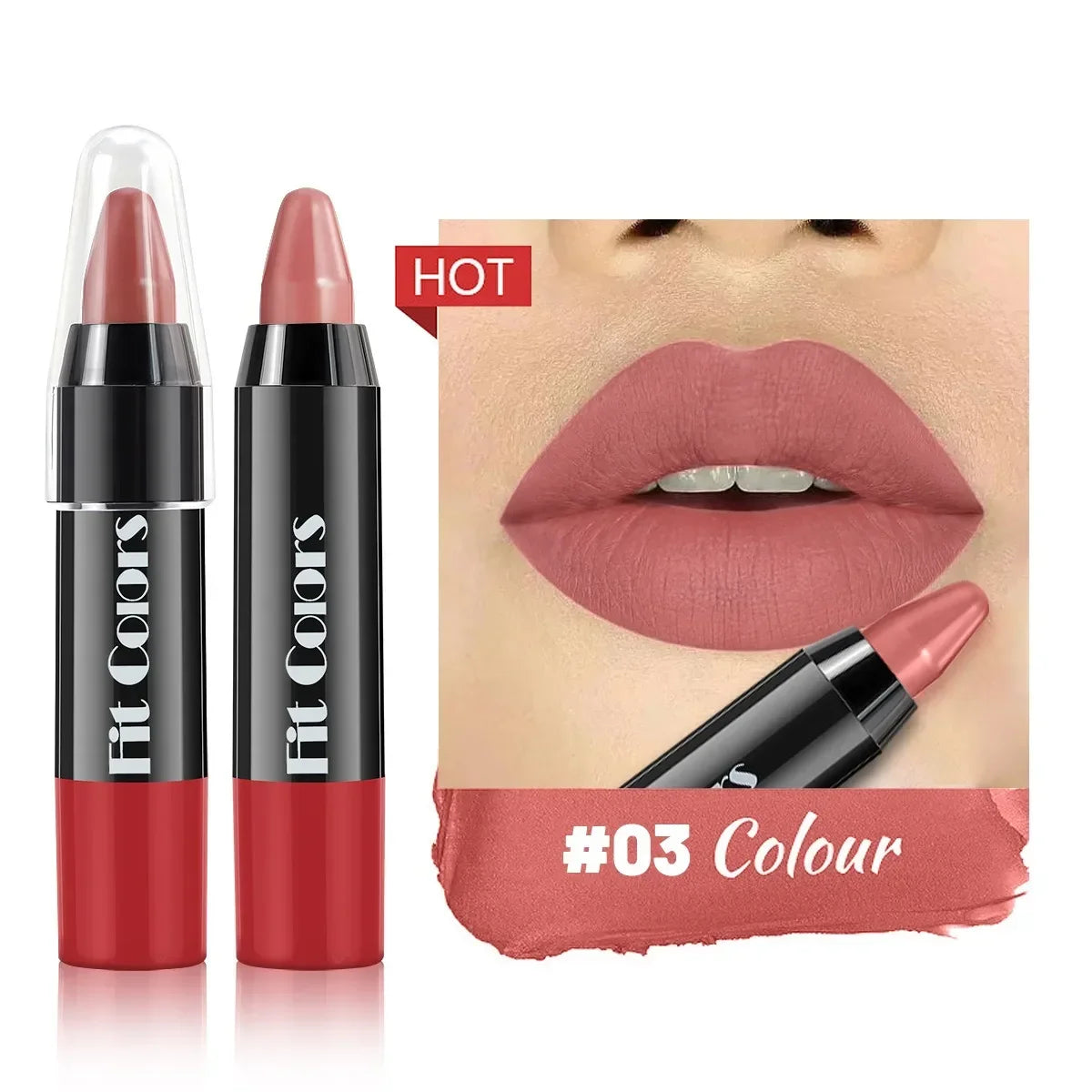 1PC Matte Lip Liner Pencil Lip Outline Contouring Lasting Waterproof Lipstick Crayon Pigments Moisturizing Lip Balm Cosmetics