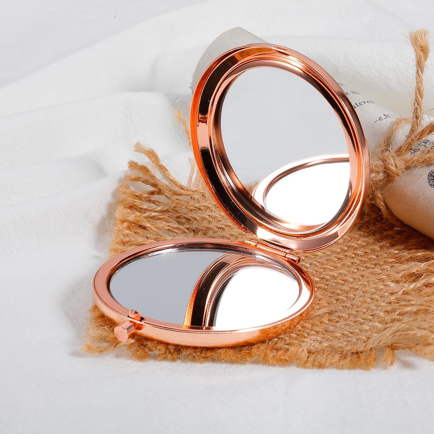 Granddaughter Gifts from Grandma, Back to School Supplies for Teen Girls, Sweet 16-18 Birthday Gifts for Girls, Makeup Compact Mirror, Stocking Sstuffers for Granddaughter, Pocket Mirror
