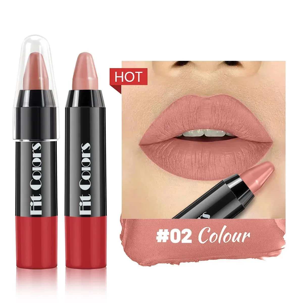 1PC Matte Lip Liner Pencil Lip Outline Contouring Lasting Waterproof Lipstick Crayon Pigments Moisturizing Lip Balm Cosmetics