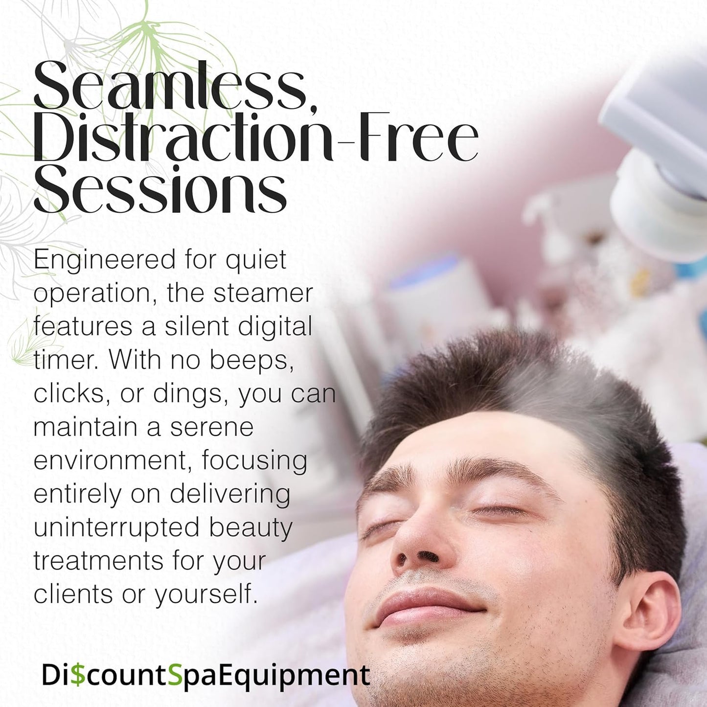 - 3-In-1 Ozone Facial Steamer, Facial Steamer for Esthetician with 5X Diopter Magnifying Lamp, 5-Piece Brush Set, Silent Timer & Aromatherapy, Facial Steamer Professional