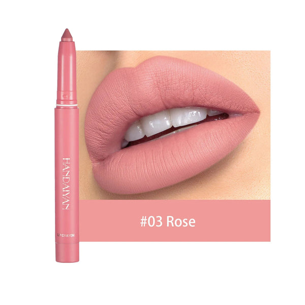 LuxeLip Vault™ 12-Piece Matte Nude & Pink Lipstick Collection