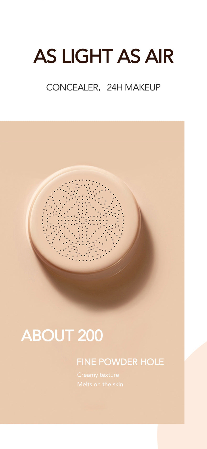 BB Cream Air Cushion Foundation Concealer Makeup Cosmetics