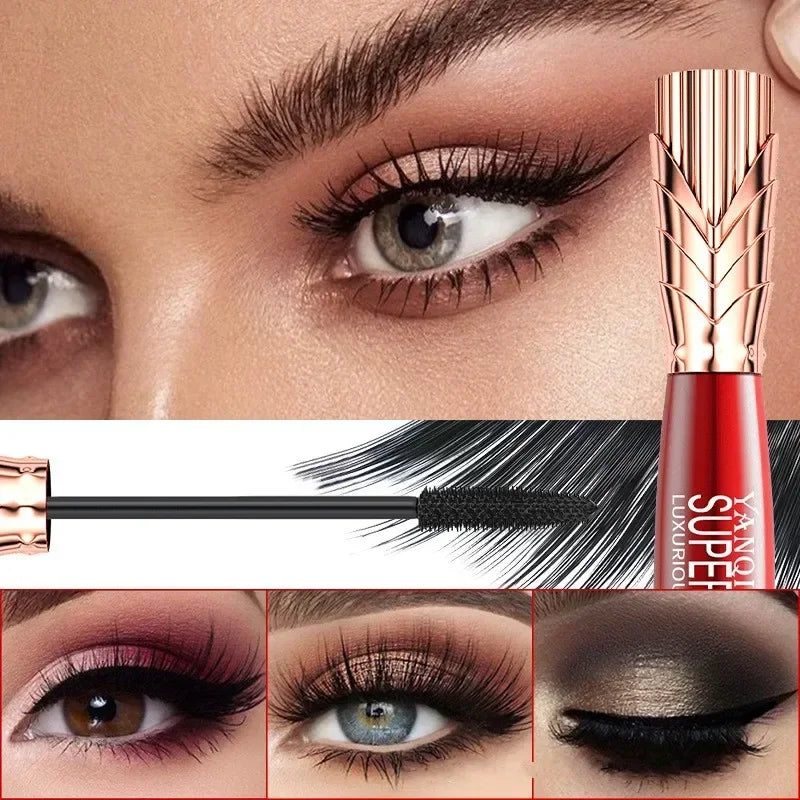 5D Waterproof Silk Fiber Mascara Black