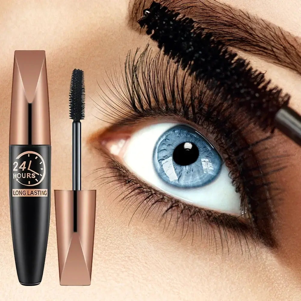 5D Waterproof Silk Fiber Mascara Black