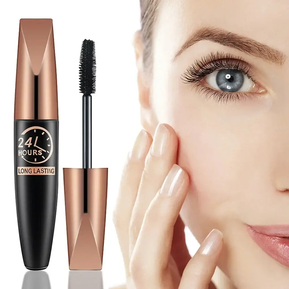 5D Waterproof Silk Fiber Mascara Black