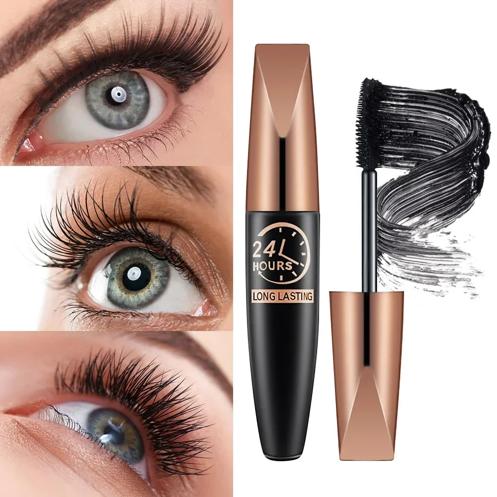 5D Waterproof Silk Fiber Mascara Black