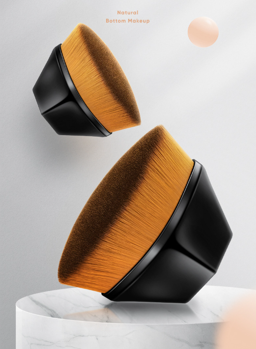 Makeup Brush Set - Flawless Petal Foundation Brush