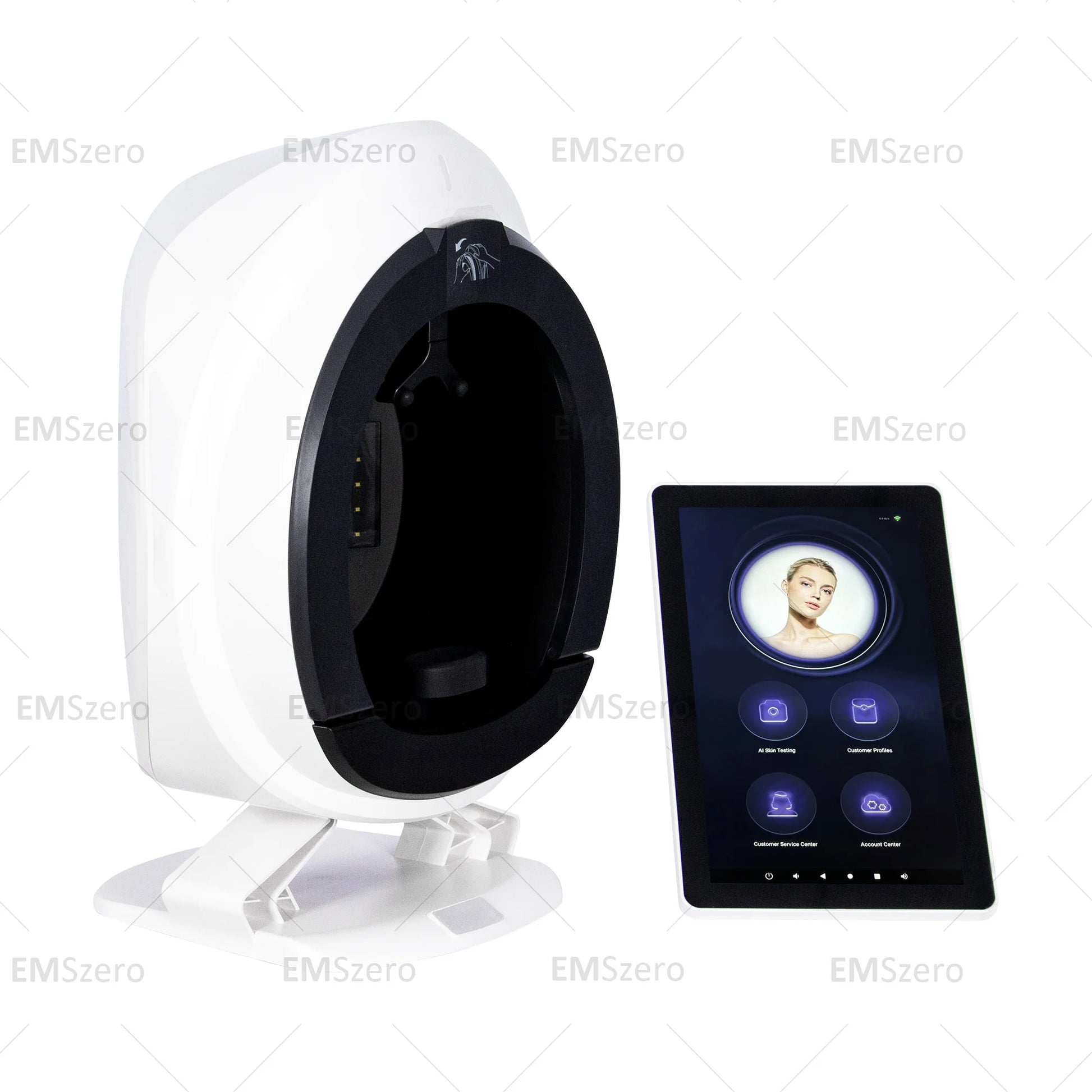 AISIA Q1 3D AI Facial Skin Analyzer High Quality Detector 3D Deep Facial Analysis Digital Skin Testing Analyzer Machine
