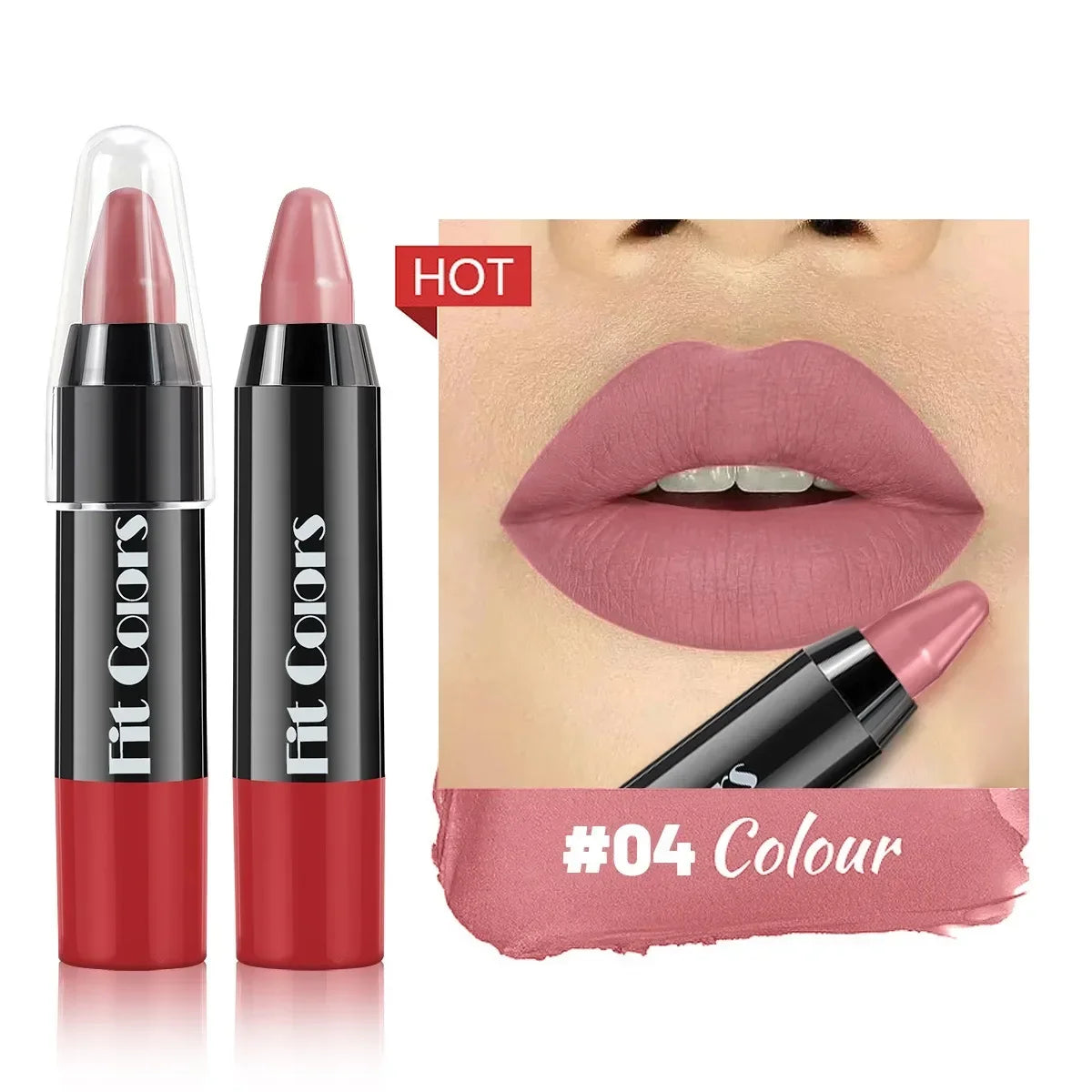 1PC Matte Lip Liner Pencil Lip Outline Contouring Lasting Waterproof Lipstick Crayon Pigments Moisturizing Lip Balm Cosmetics