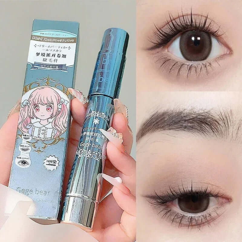 Silk Fiber Lash Mascara Waterproof Long Lasting Extension Eyelashes Lengthening Curling Mascara Black Eyelash Makeup Cosmetic