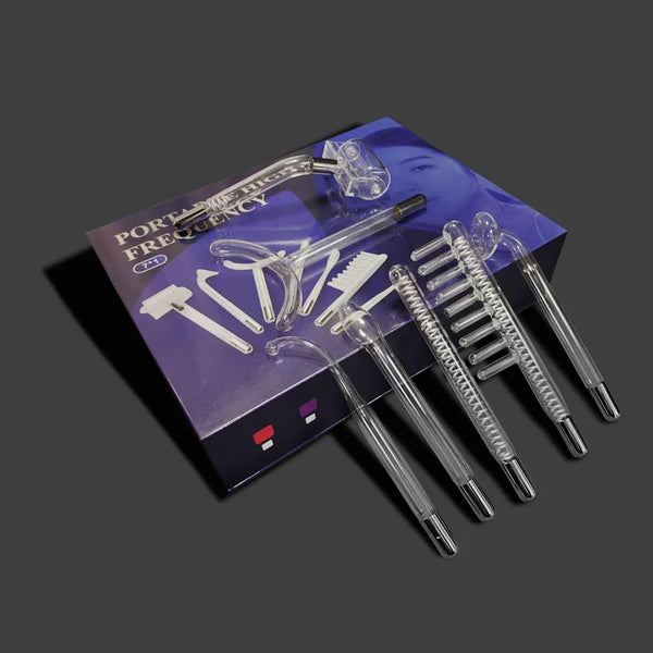 High Frequency Facial Machine for Hair Face Electrotherapy Wand Argon Treatment Acne Skin Care（Without Handle）