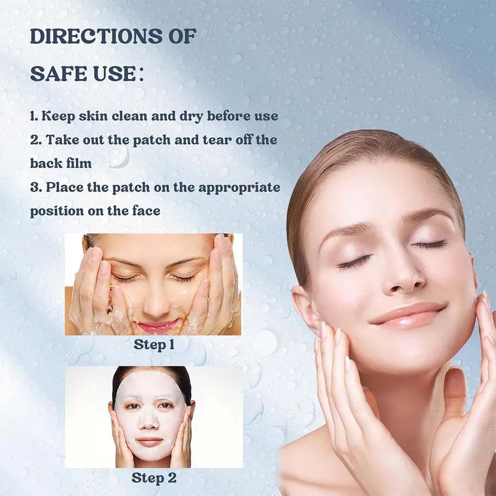 1/3/5 Boxes Bio-Collagen Real Deep Moisturizing Mask Soluble Collagen Mask with Hydrolyzed Collagen Hydrating Skin Care