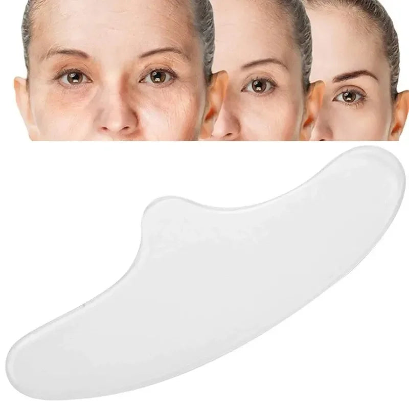 Anti Wrinkle Forehead Patch Silicone Reusable Silicone Patch Soft Comfortable Easy Facial Eye Anti-Aging Face Skin Care Tool
