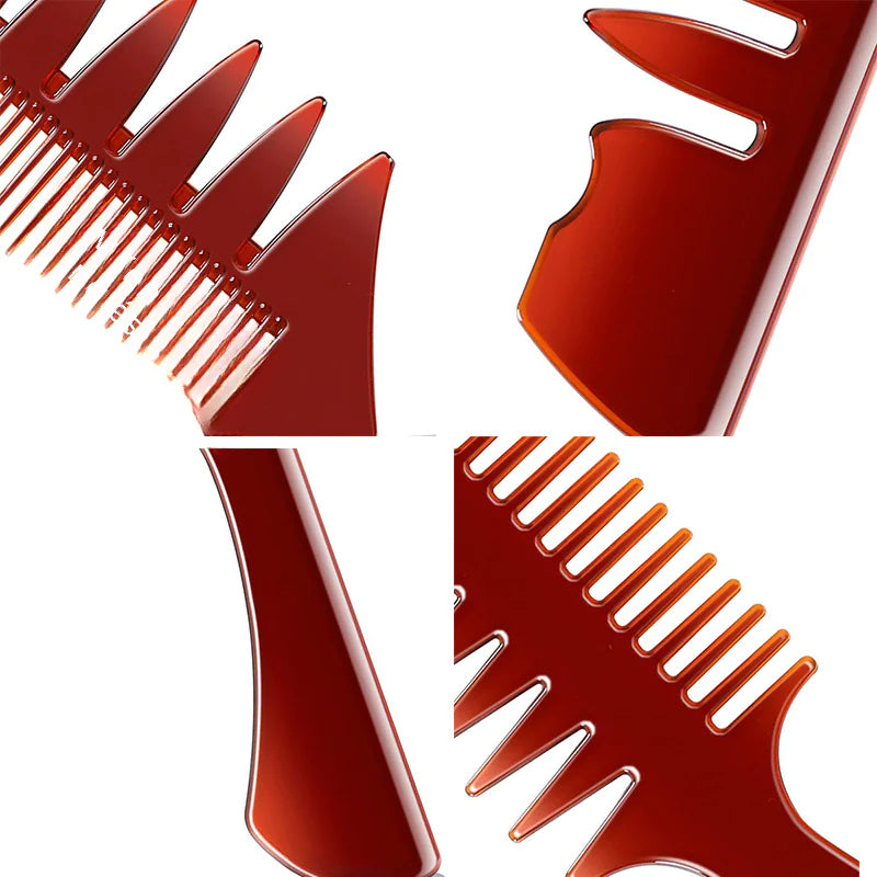 Sudi Barber Vintage Wide Tooth Comb Set for Men