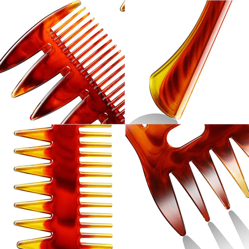 Sudi Barber Vintage Wide Tooth Comb Set for Men