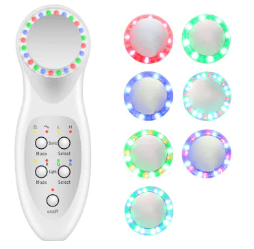 Color Light Ultrasonic Beauty Care Device